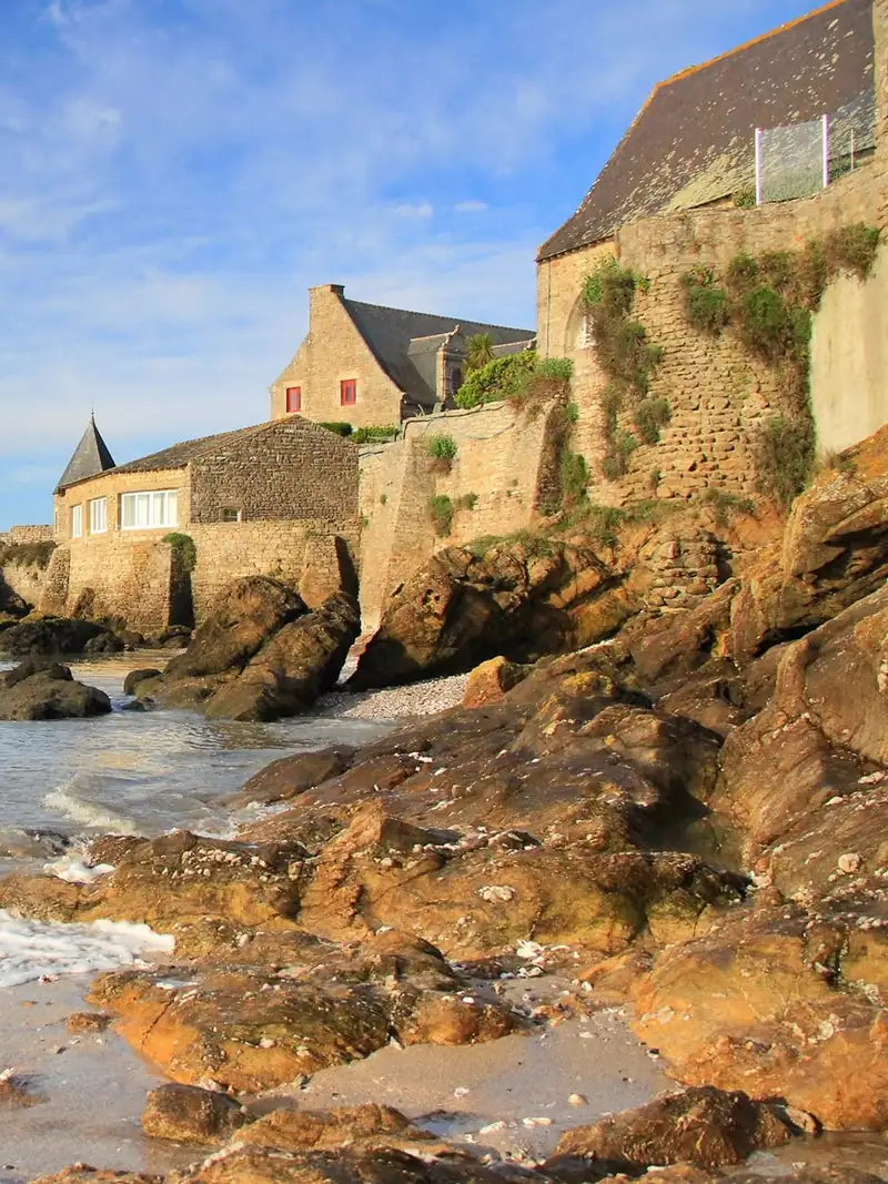 Soirée d'entreprise au Domaine de Rochevilaine Relais & Châteaux falaise océan en Morbihan — Éclat M. soirée entreprise Vannes